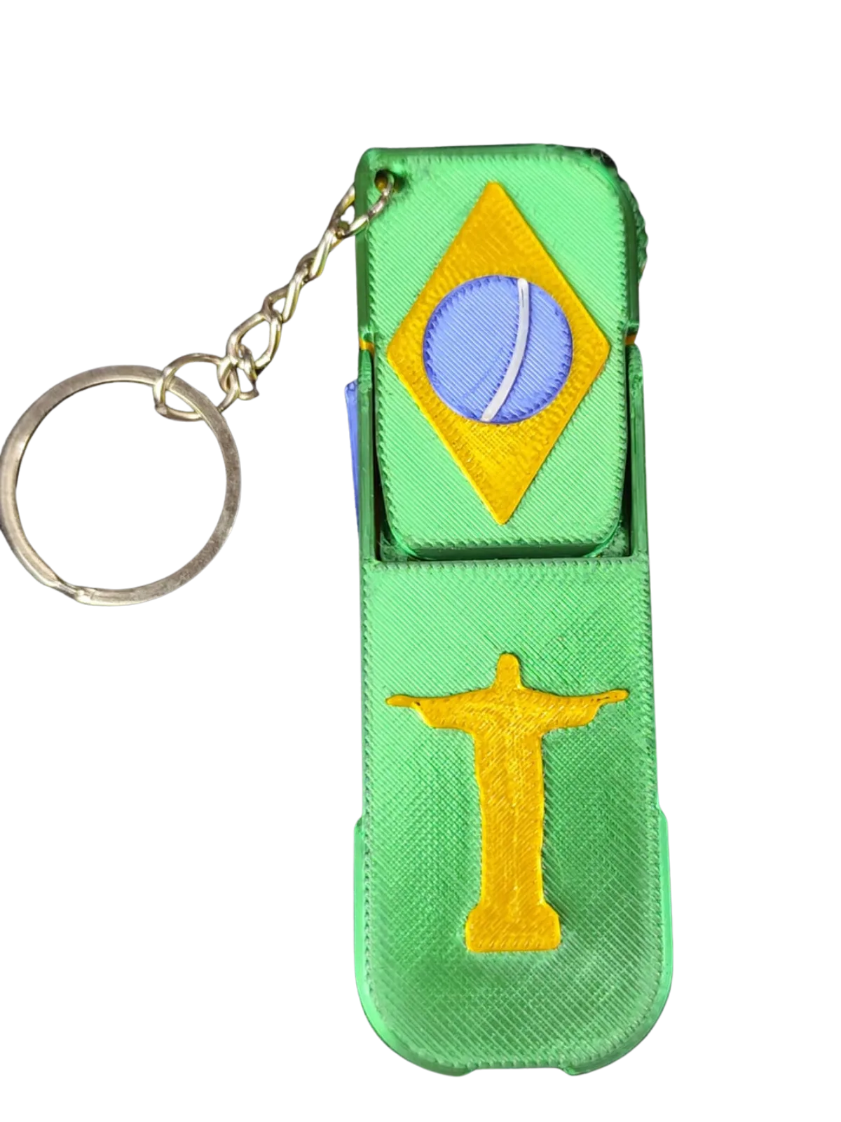 Chaveiro  Brasil  3D / Suporte para celular 